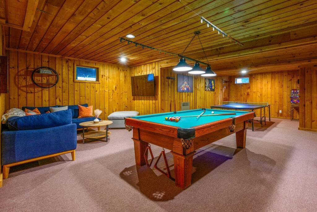 Mountain Blue Vista - Luxury Retreat Near Ski Resorts With Pond, Firepit And Hot Tub Windham Kültér fotó